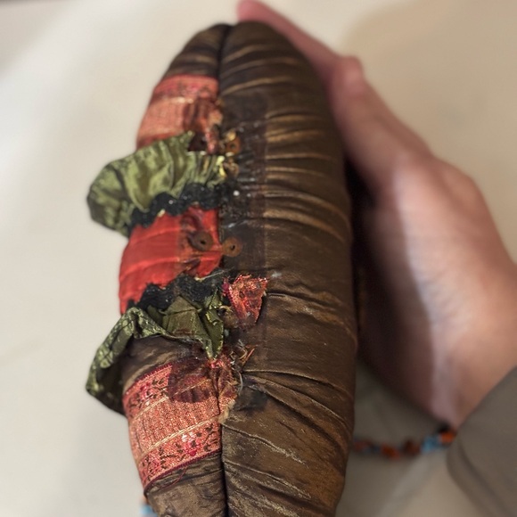 RARE, VINTAGE, NEW Mary Frances “Ember Oracle” Beaded Handbag - Picture 11 of 15